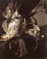Aelst, Willem van - Still-Life of Dead Birds and Hunting Weapons
